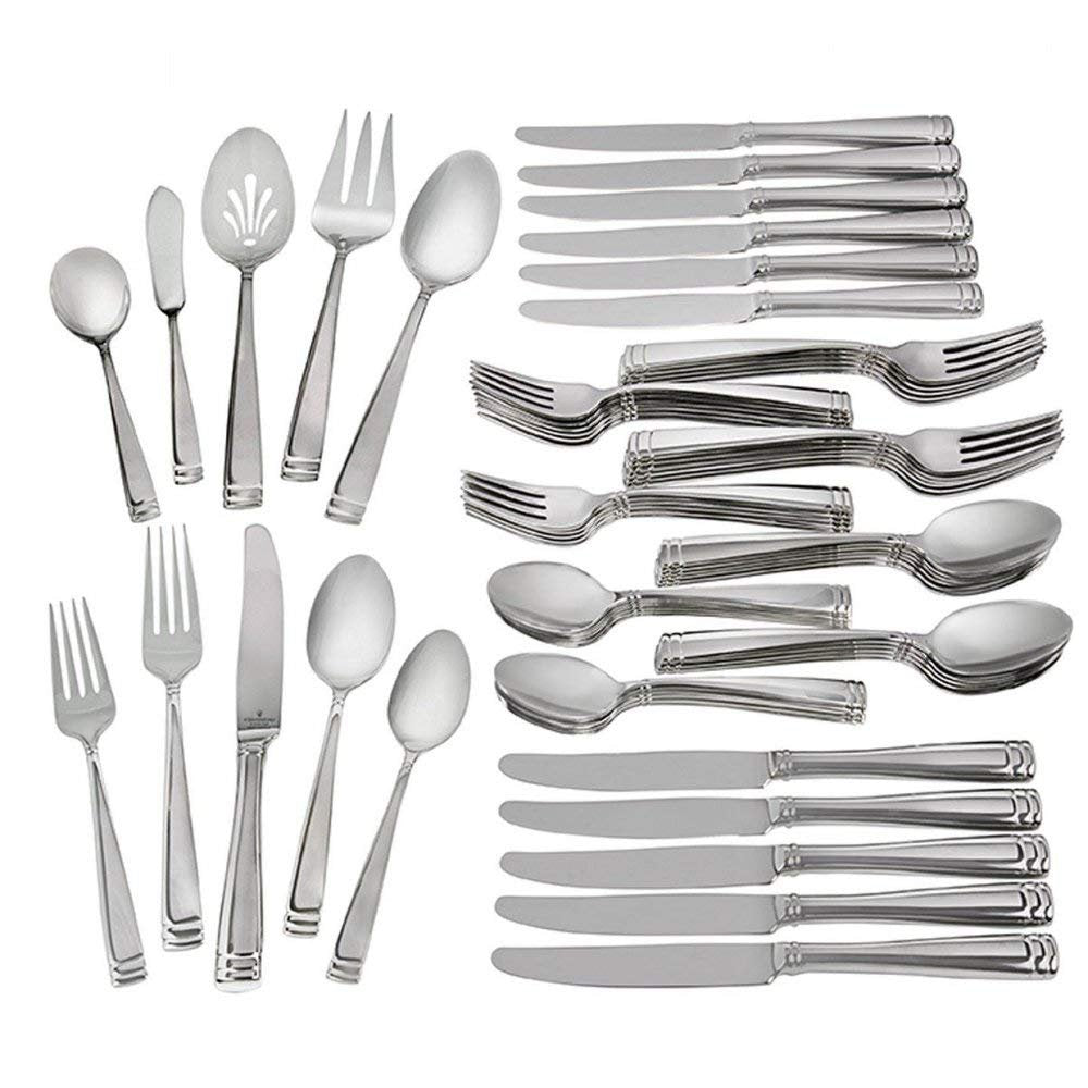 Waterford Conover 18/10 Stainless Steel 65-Piece Set, Service for 12