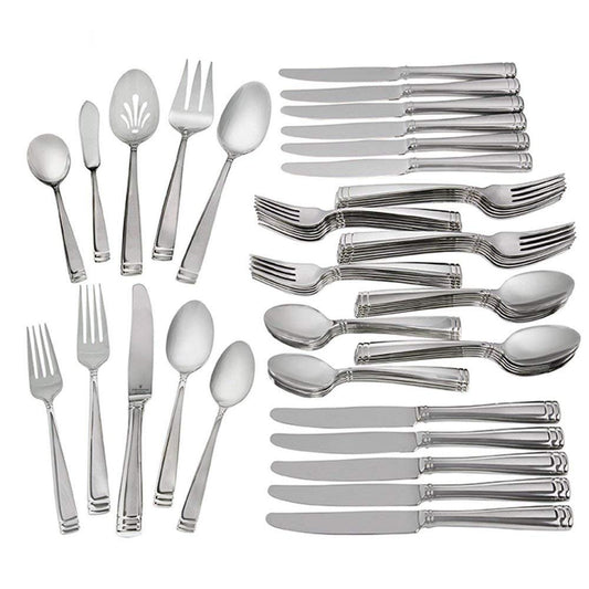 Waterford Conover 18/10 Stainless Steel 65-Piece Set, Service for 12