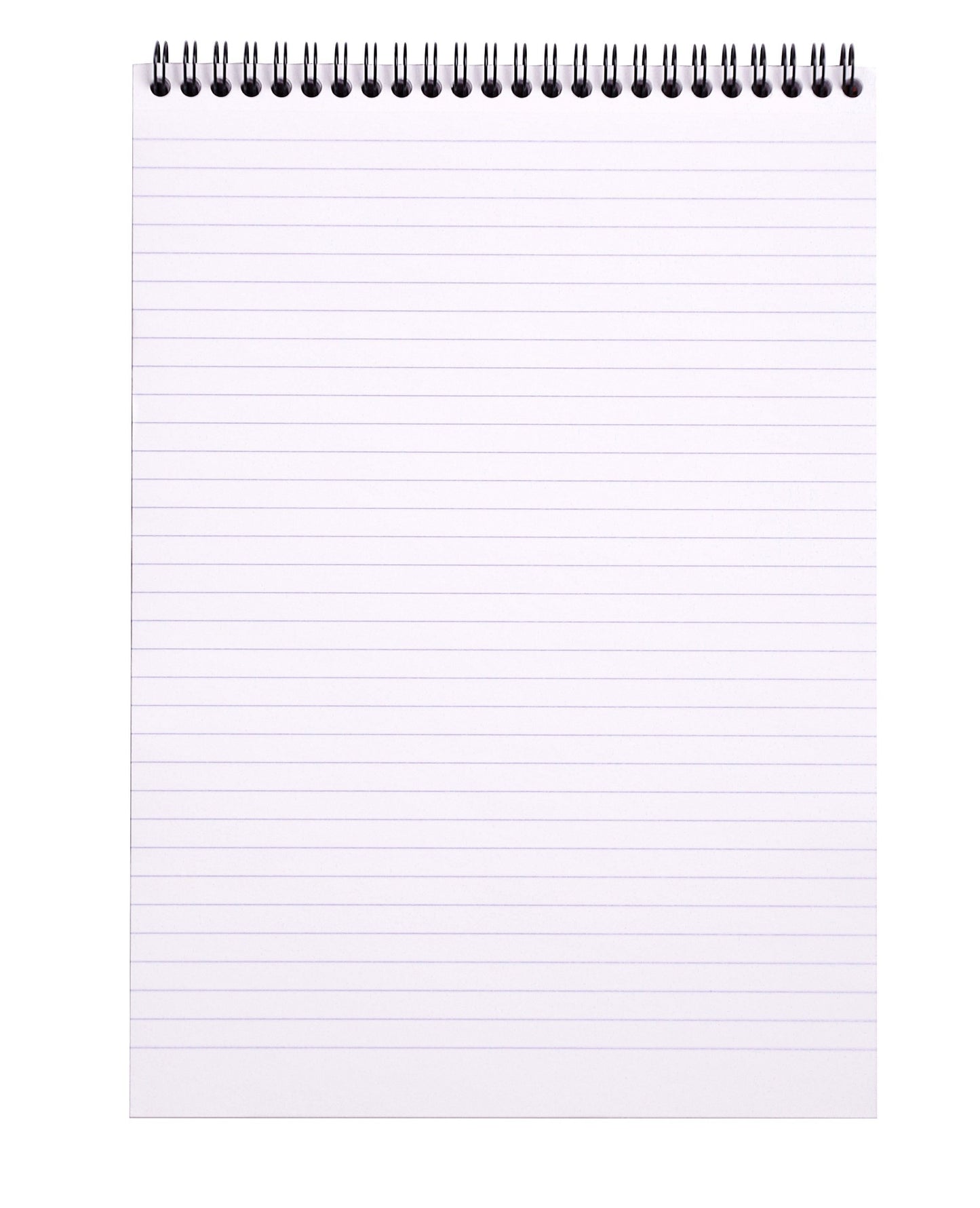 Black Rhodia Wirebound Notepad, 5/5 Ruling