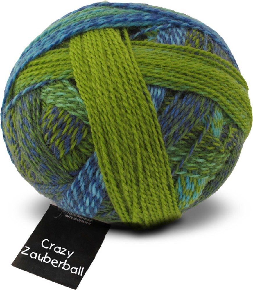 Skacel Zauberball Crazy Color 2136. Blue, Green