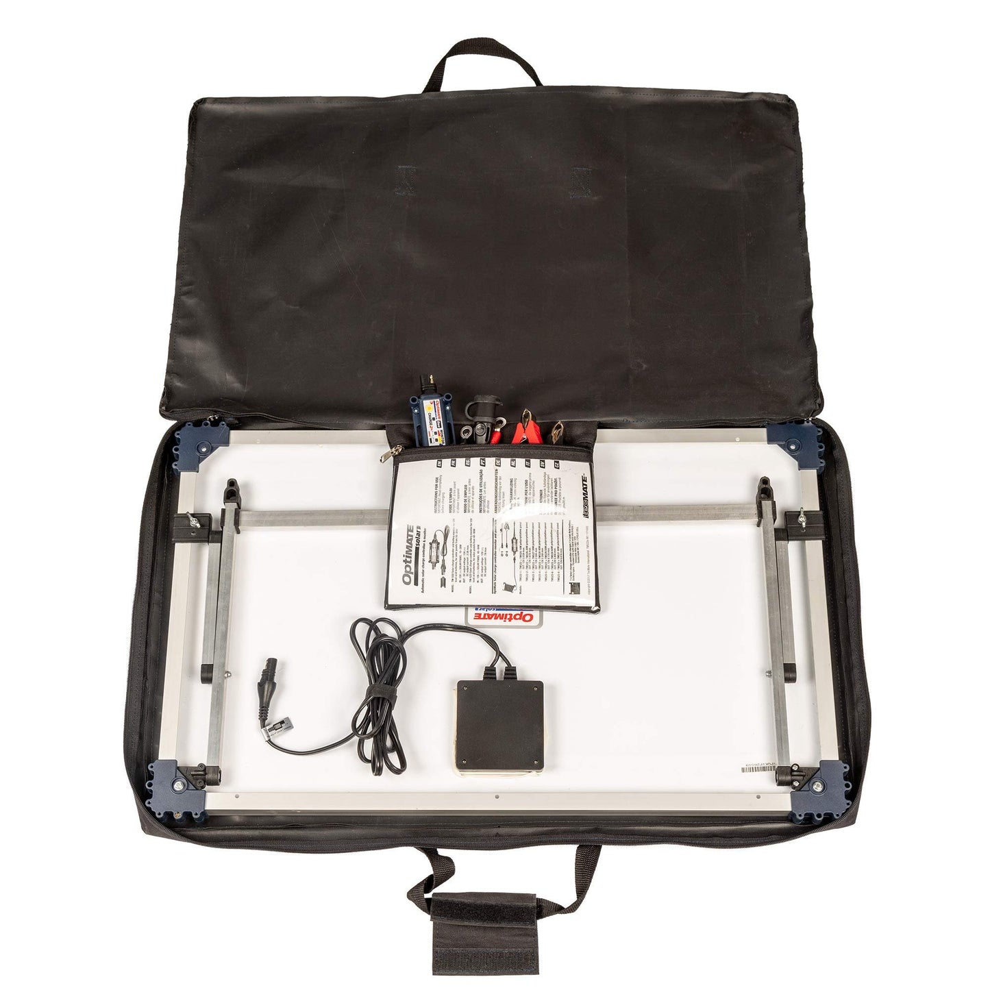 Optimate Solar Duo 40W, TM522-D4, 6-Step 12V / 12.8V 3.3A Weatherproof Solar Battery Saving Charger & maintainer