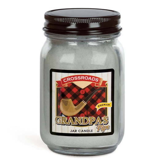 Crossroads Grandpa's Pipe, Pint Mason Jar, 12 Ounce
