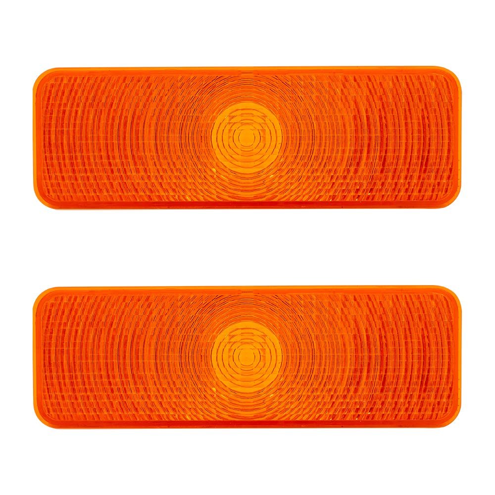 Park/Signal/Side Marker for 1981-1986 Bronco L=R Amber for 1981-1983 F-100 1981-1986 F-150 1981-1986 F-250 1981-1986 F-350 E1TZ13200A FO2520101