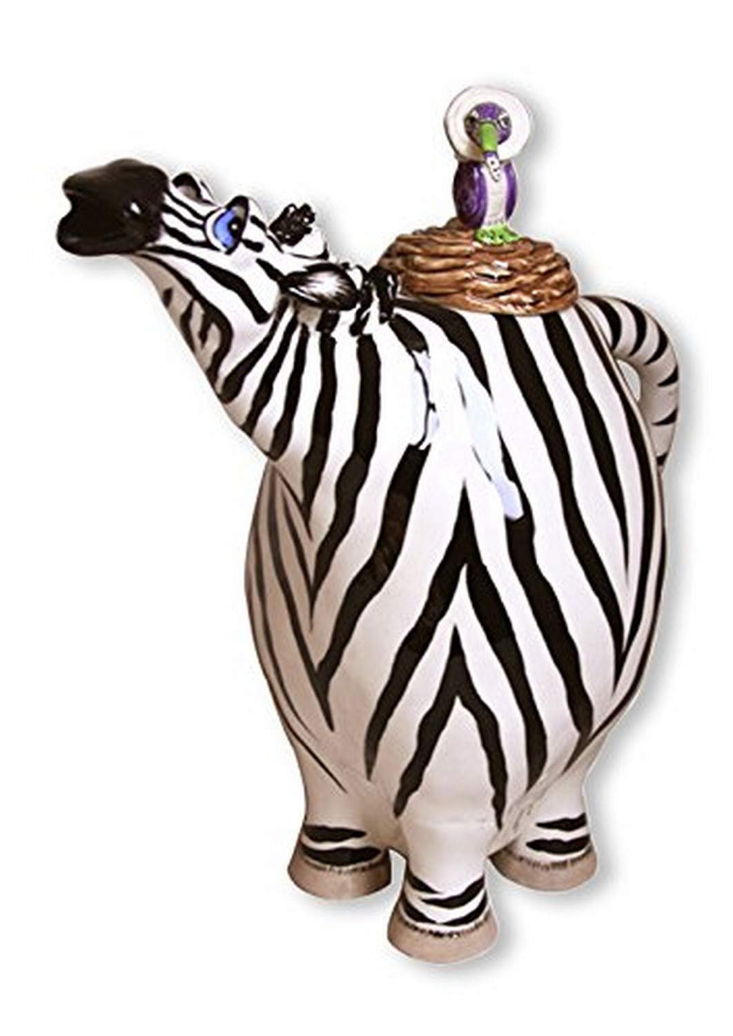 Blue Sky Ceramic Black Bear Teapot