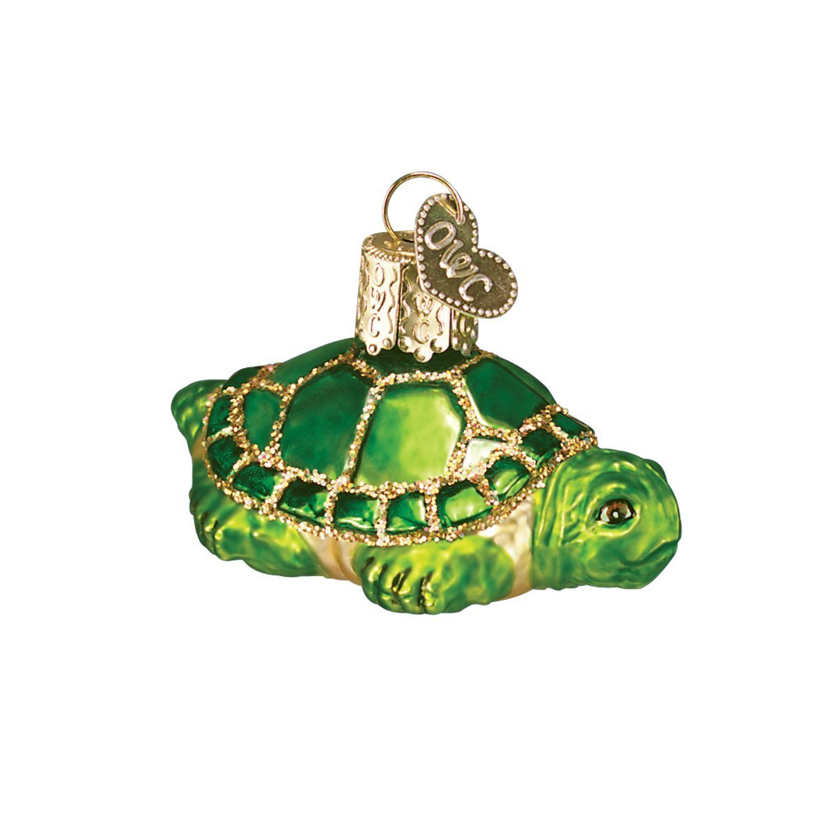 Old World Christmas Ornaments: Turtles Glass Blown Ornaments for Christmas Tree