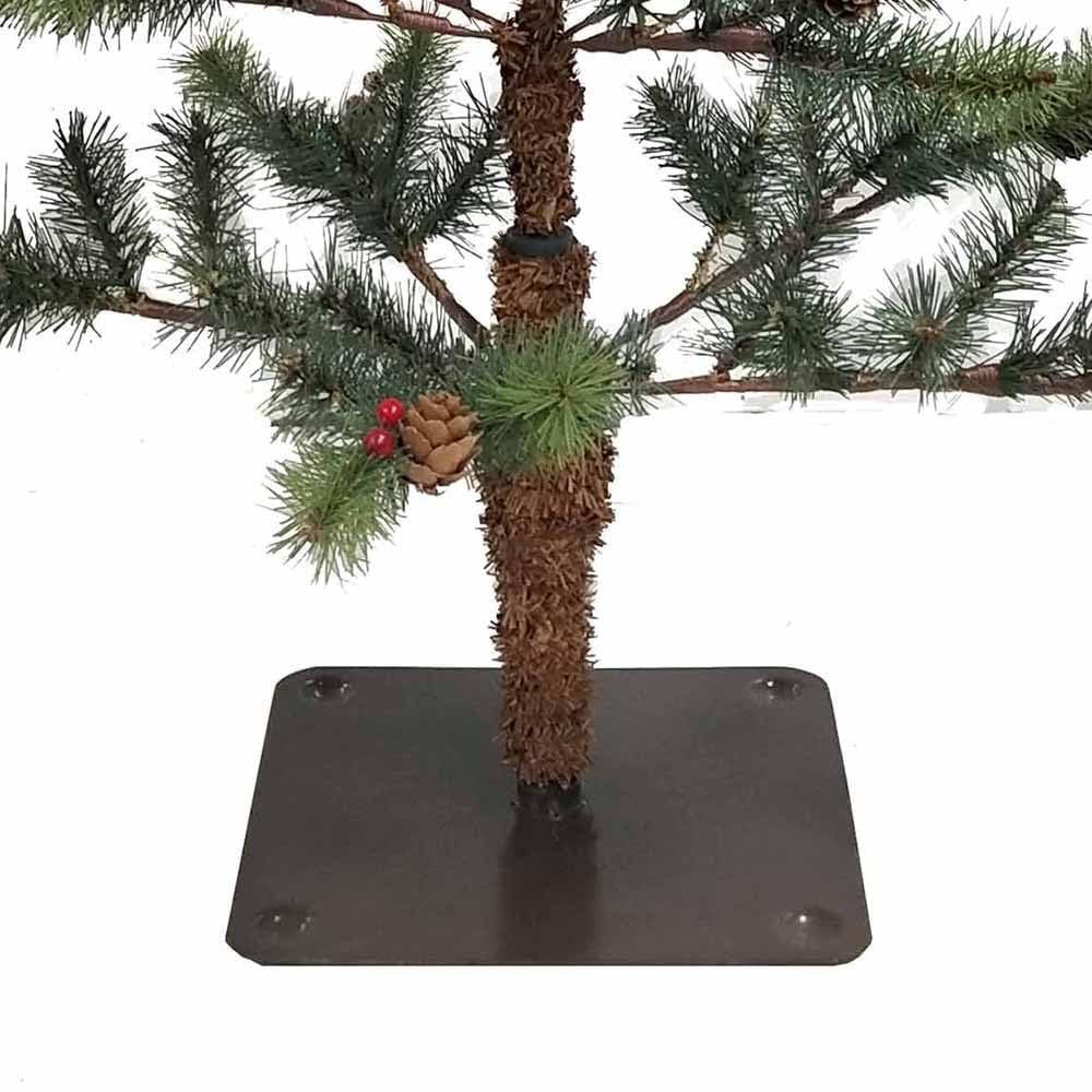 Kurt S. Adler Pine Pinecones and Berries Tree, 36-Inches, Green