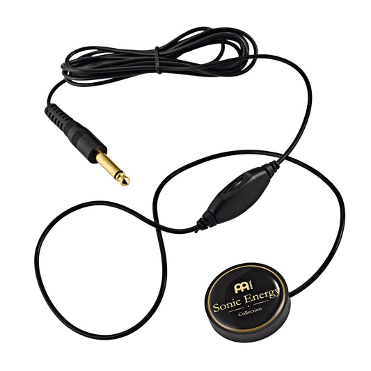 Magnetic Piezo Pickup for Steel Handpan/Tongue Drum with Volume Control, 2-YEAR WARRANTY