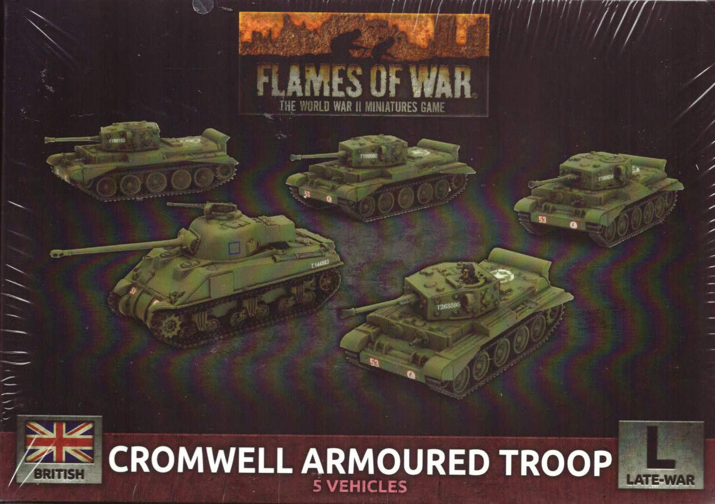 Cromwell Armoured Troop Plastic