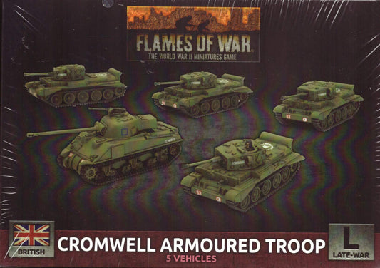 Cromwell Armoured Troop Plastic