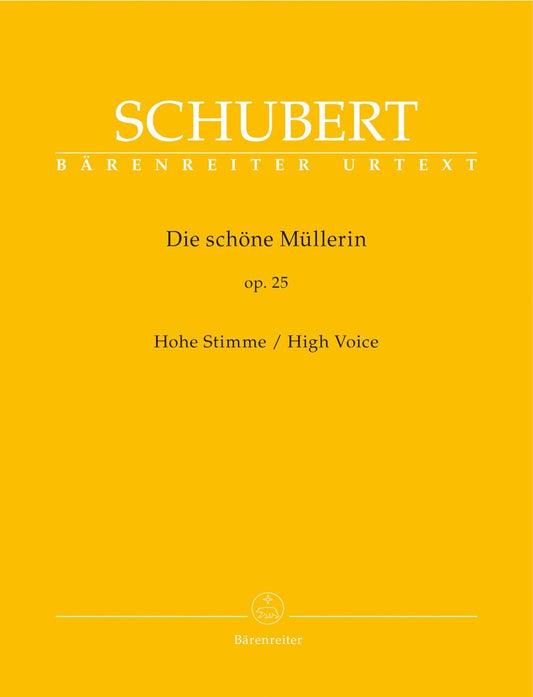 Schubert: Die schöne Müllerin, D 795, Op. 25 (High Voice)