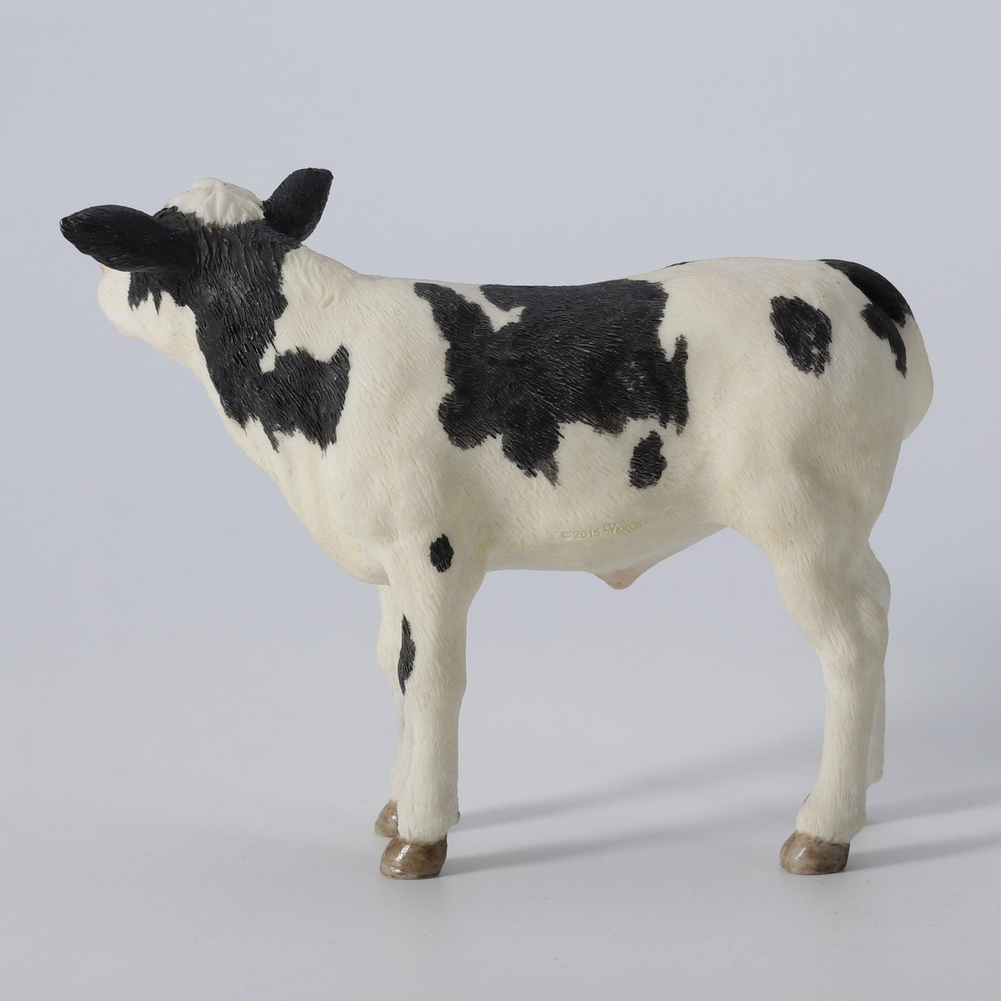 Unicorn Studios 4 Inch Tall Holstein Calf Cow Cute Farm Animal Resin Figurine Collectible