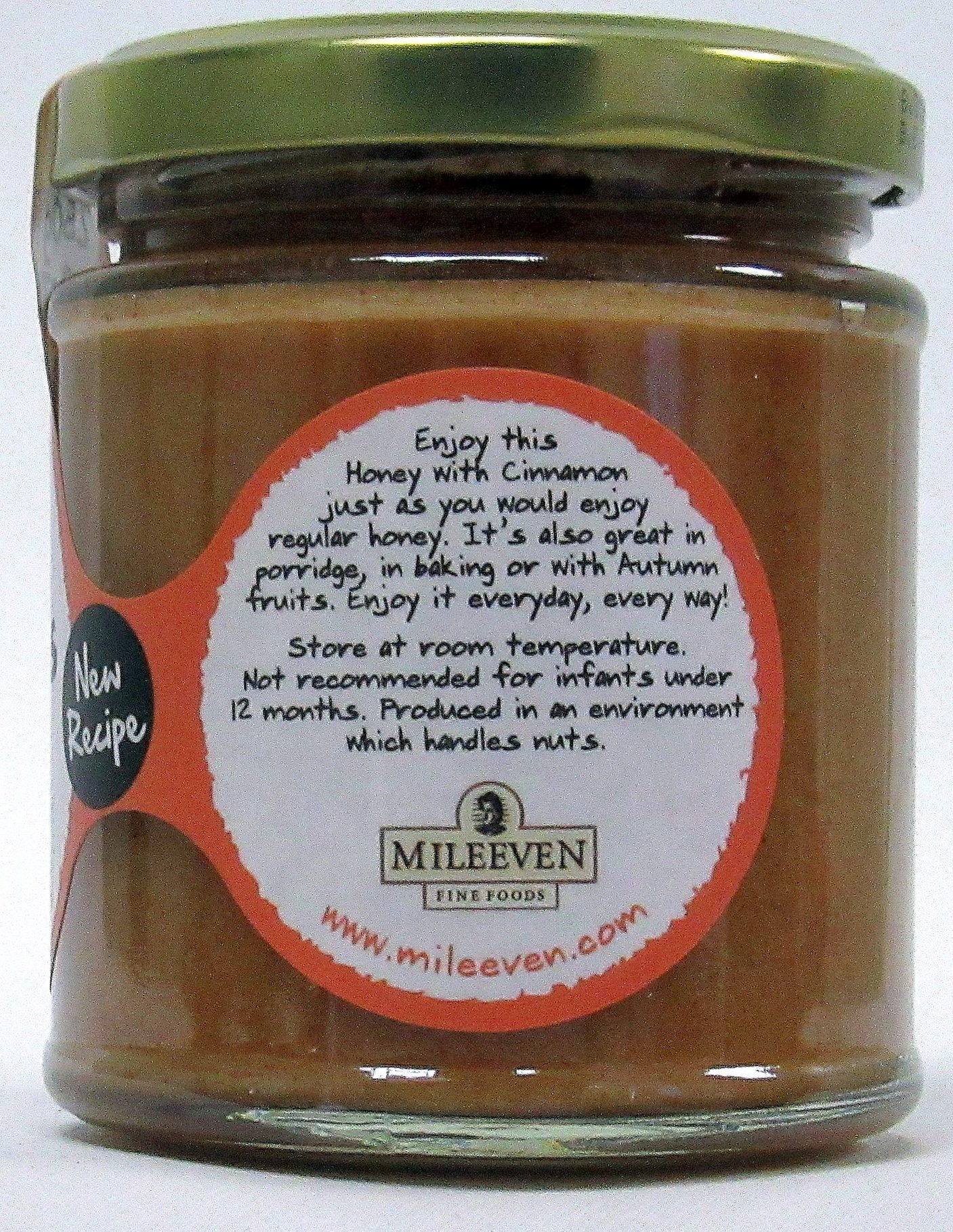 Mileeven Sarah's Warming Honey with Cinnamon, 8.8 Ounce