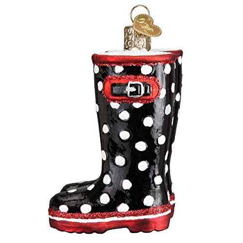 Old World Christmas Rubber Boots Ornament, Multi