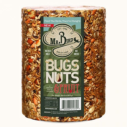 Mr. Bird Bugs, Nuts, & Fruit Large Cylinder Bugs, Nuts & Fruit 4 lbs. 2 oz.