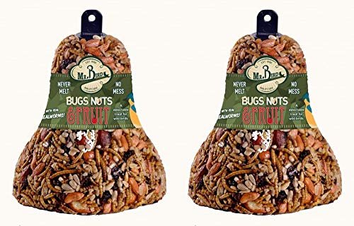 Mr. Bird Bugs, Nuts, & Fruit Wild Bird Seed Bell 12.5 oz.