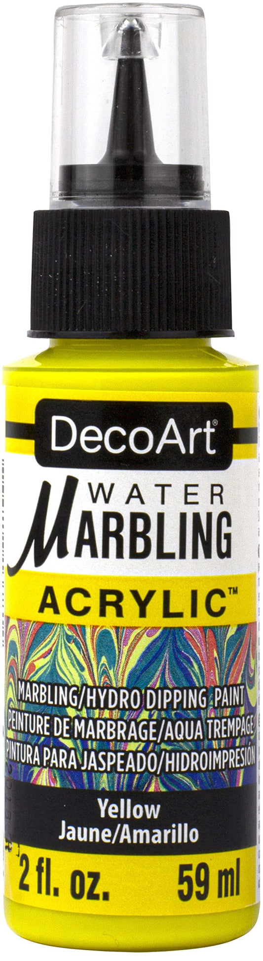 DecoArt Yellow Water MARBLING Paint