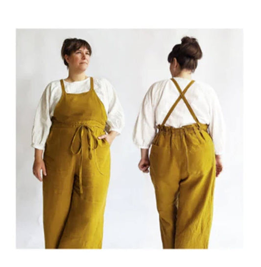 Sew House Seven Burnside Bibs Sizes 18-34 Pattern, Paper