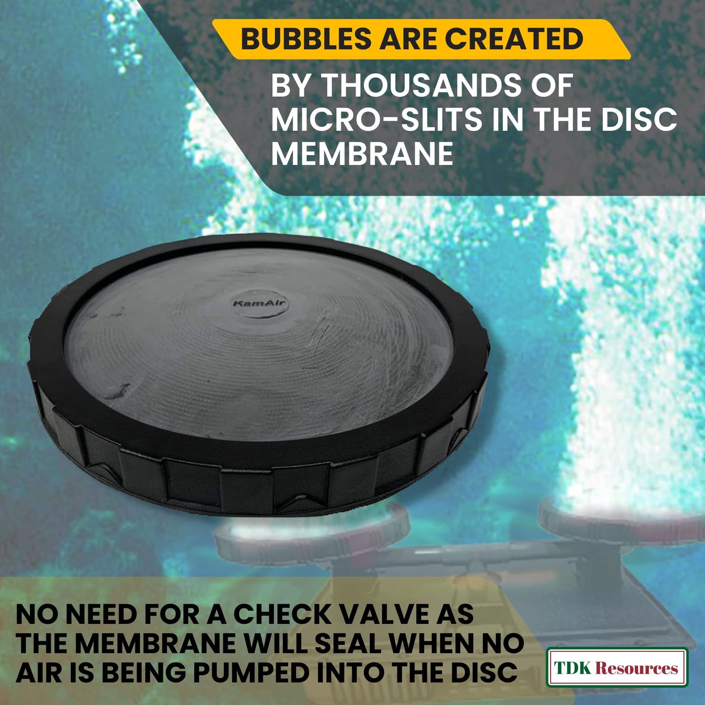 Blue Diamond Pumps 10 Inch Round Disc Air Diffuser Replacement Aerator for Ponds Aquarium Water Treatment Lakes Hydroponic Aquaculture Farming Including Fish Mollusks Crustaceans and Aquatic Plants