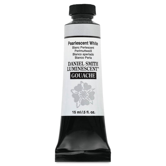 DANIEL SMITH Extra Fine Gouache - Pearlescent White, 15 ml Tube