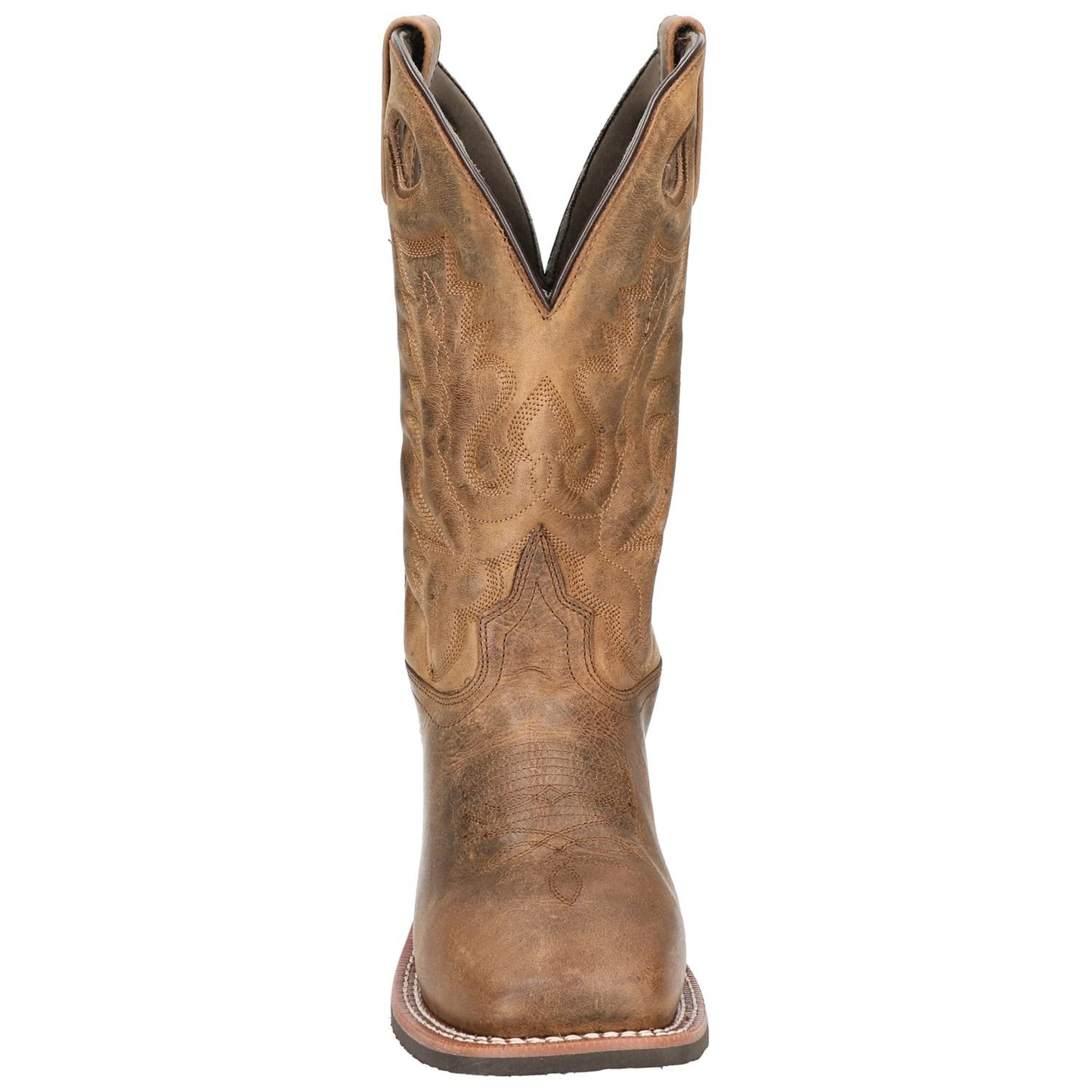 Smoky Mountain Men's Duke Western Boot Square Toe Brown 10 D