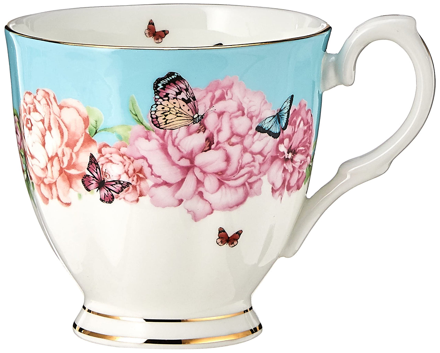Miranda Kerr For Royal Albert Mixed Patterns Vintage Mug Set of 4