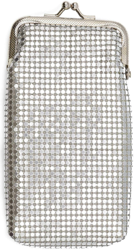 Vintage Luxuriant Soft Metallic Mesh Cigarette Case & Change Purse
