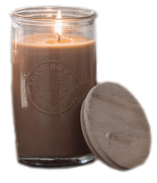 Swan Creek Candles 12 oz. Logo jar Candle, Honey Soaked Apples, One Size