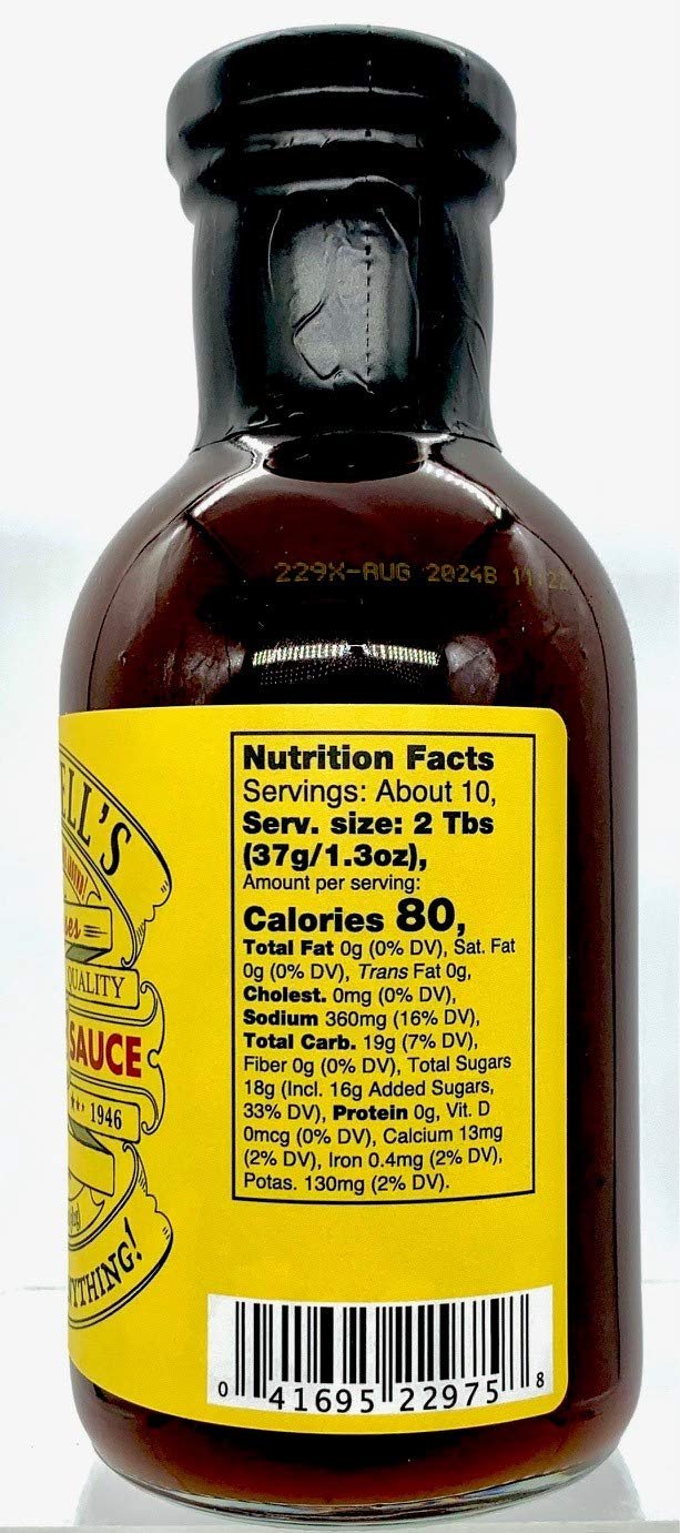 Braswell's Sweet Molasses BBQ Sauce