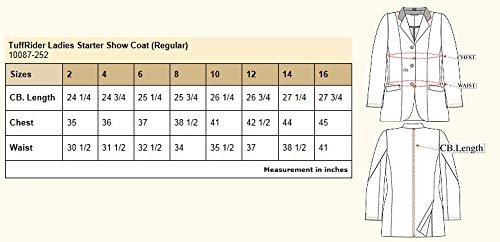 TuffRider Women's Regular Starter Show Coat