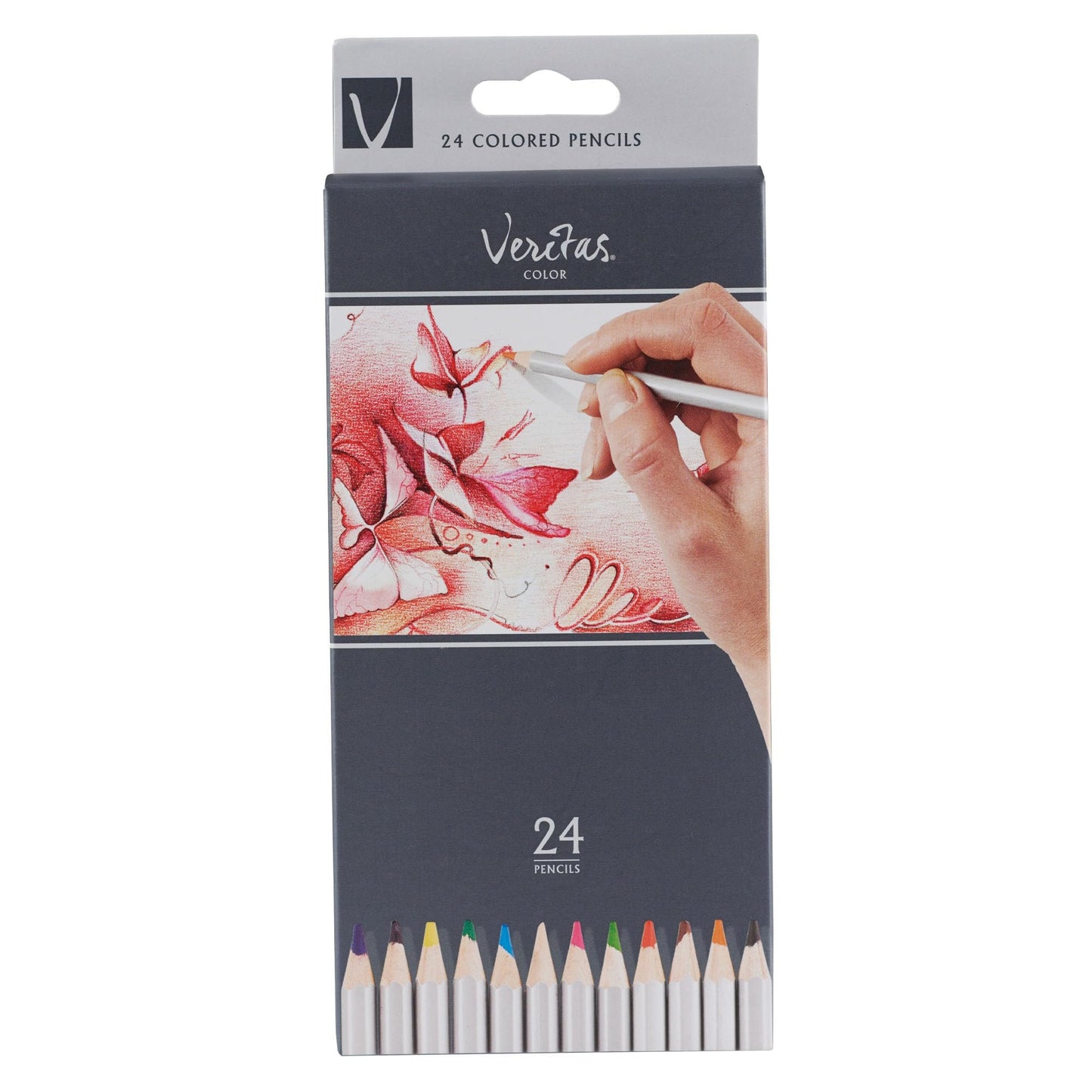 Christian Art Gifts Coloring Pencils Veritas 24/set
