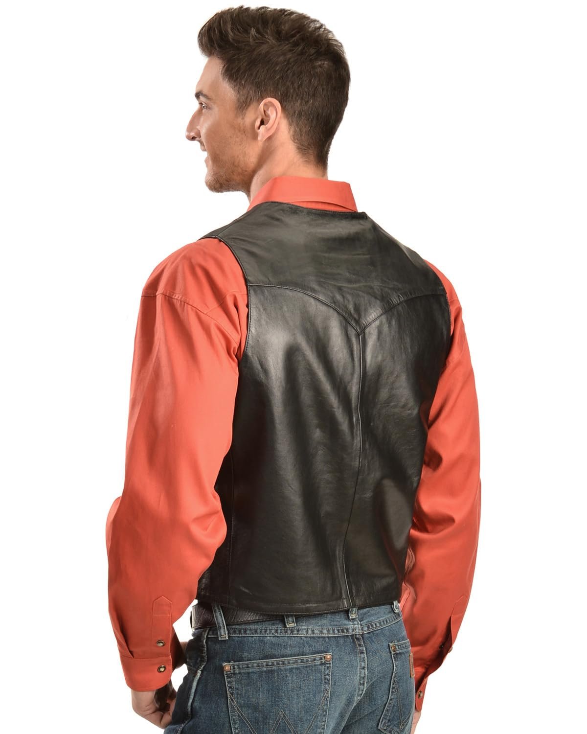 Scully Men's Lamb Leather Vest - 503-189