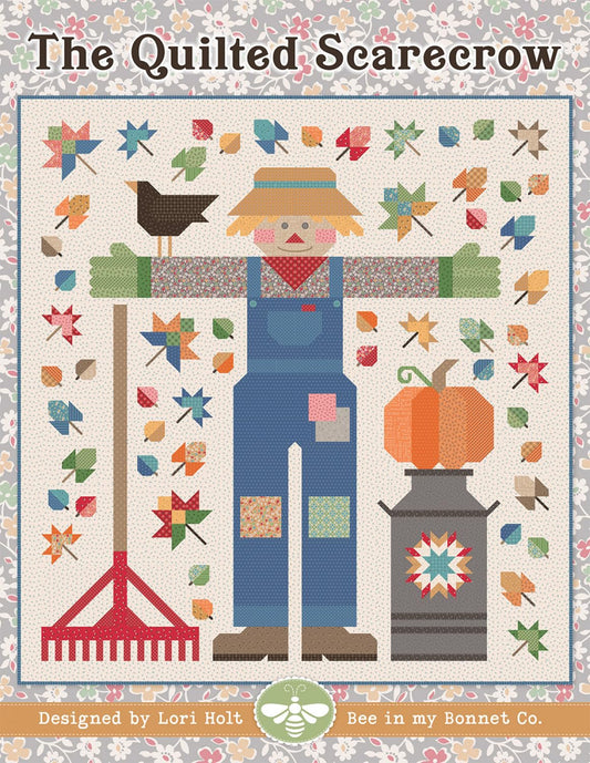 The Quilted Scarecrow Quilt Pattern by Lori Holt of Bee in my Bonnet and Its Sew Emma, ISE-281