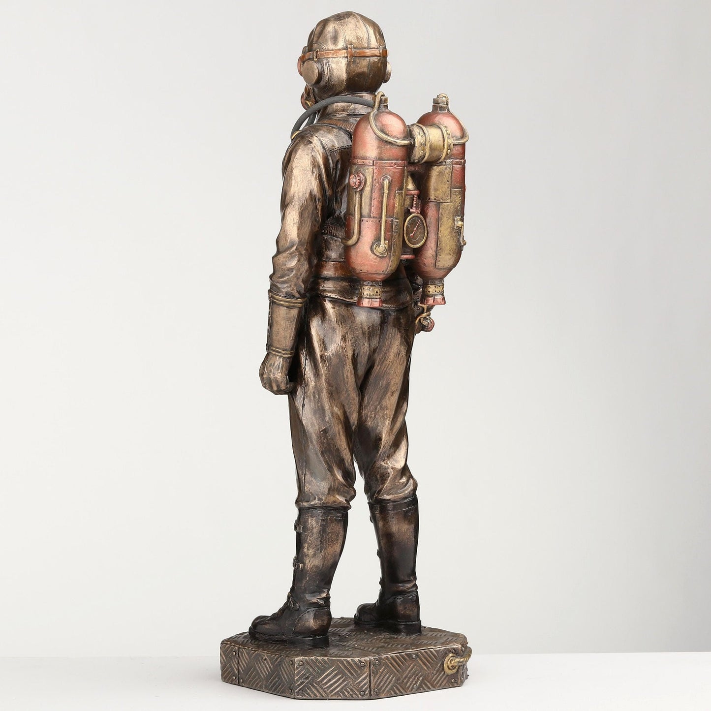 Unicorn Studios WU76828A4 Steampunk Aeronaut Sculpture - Bronze