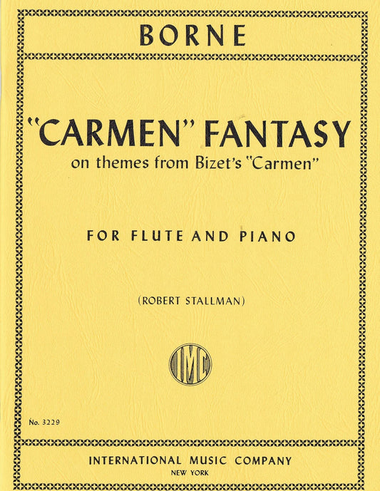 "Carmen" Fantasy on Themes From Bizet's "Carmen" for Flute and Piano