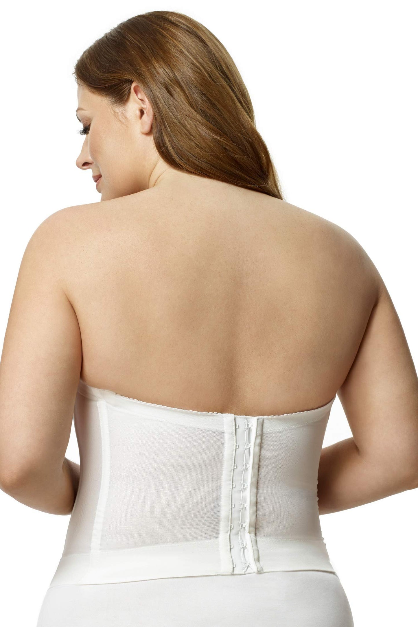 Elila Women's 6421 Long Strapless Longline Underwire Bra