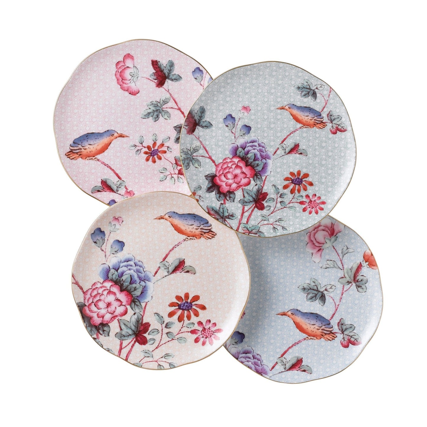 Wedgwood Cuckoo Tea Plate, Set of 4