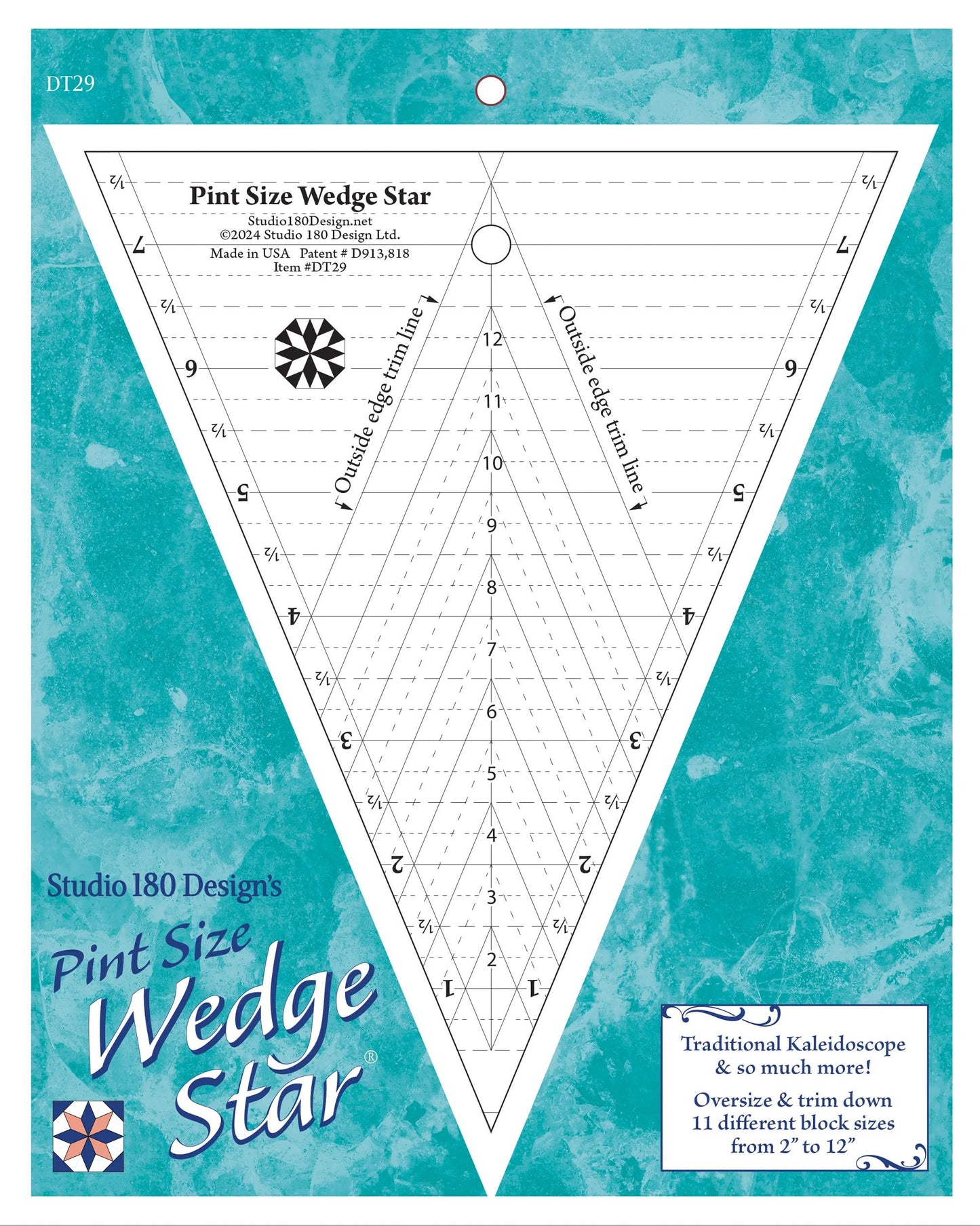 Deb Tucker's Studio 180 Design Pint Size Wedge Star