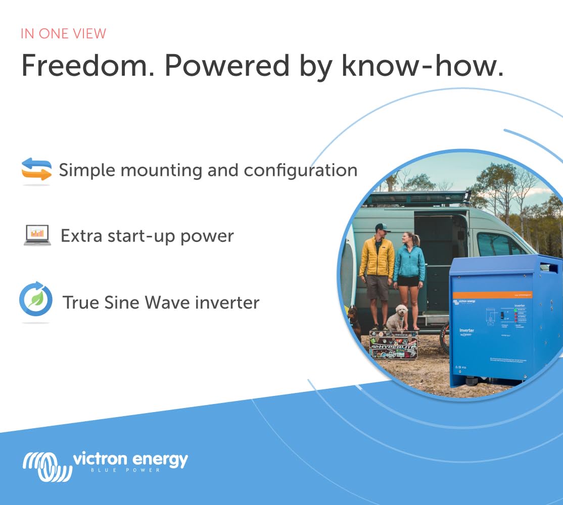 Victron Energy 24/3000 Pure Sine Wave Inverter - 120V 3000VA 24-Volt 120V AC