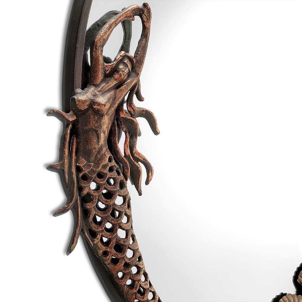 SPI Mermaid Oval Wall Mirror