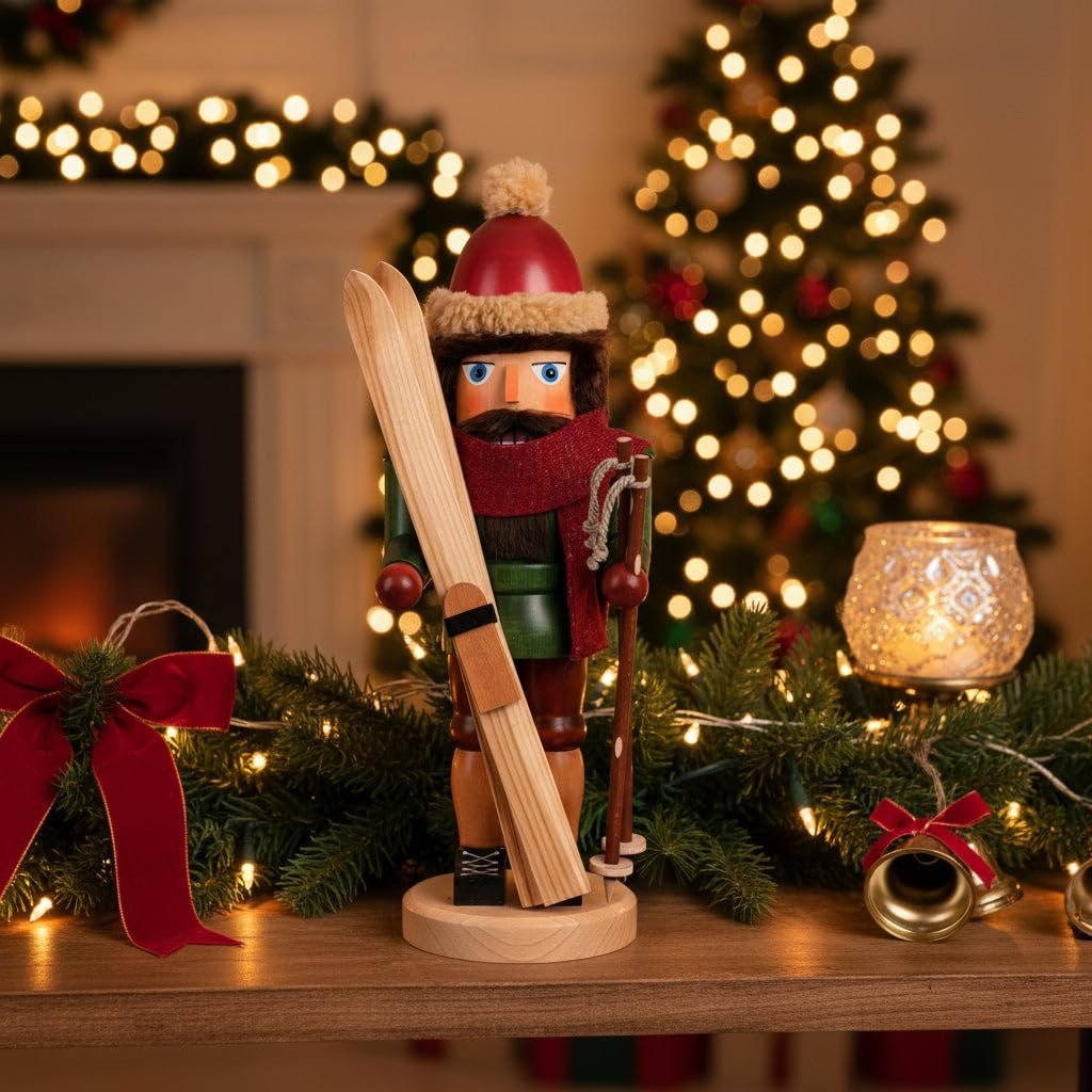 Christian Ulbricht Nutcracker - Skier - 43 cm / 17 inch