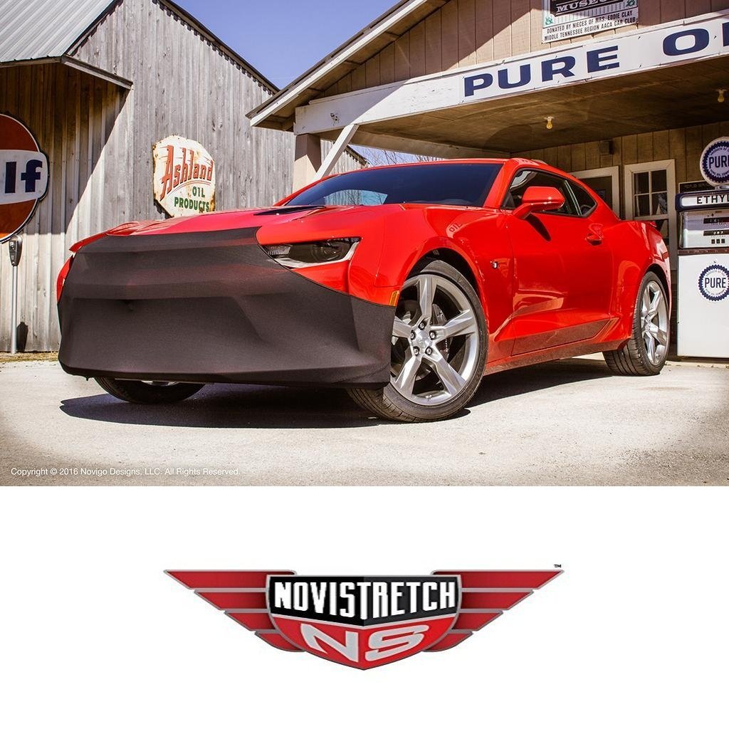 Camaro NoviStretch Front Bra High Tech Stretch Mask Fits: All 6th Gen 2016 and Newer Camaros