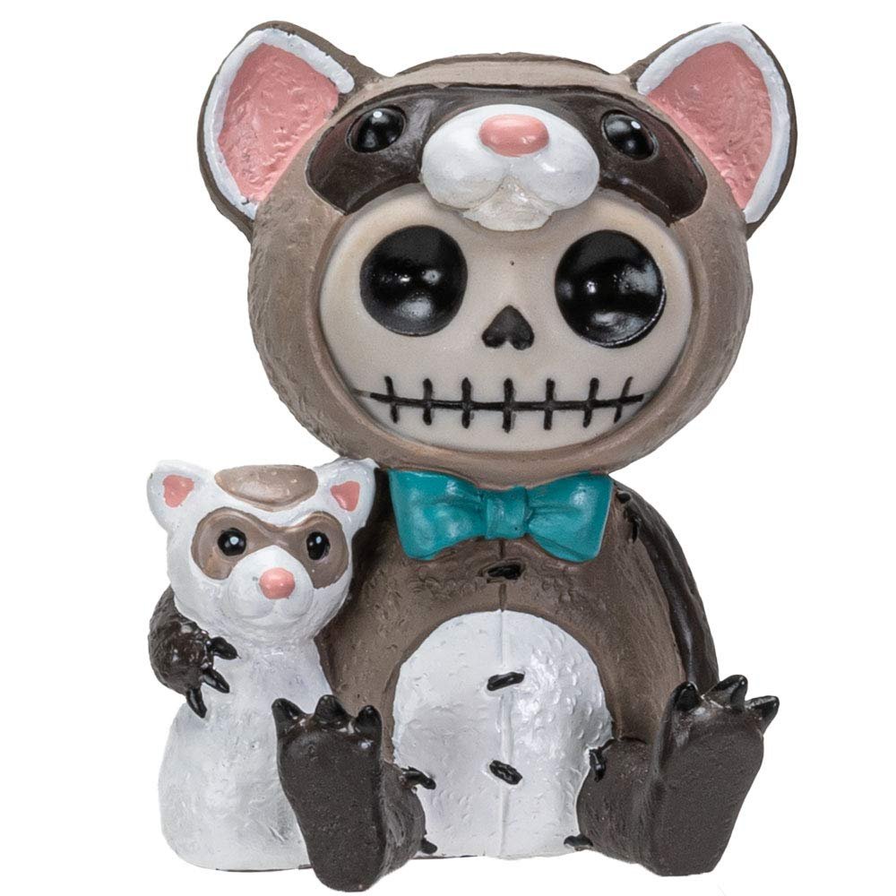 Furrybones Summit Collection Ferris Figurine Decorative Signature in Ferret Costume 3 Inch Tall Collectible Statue