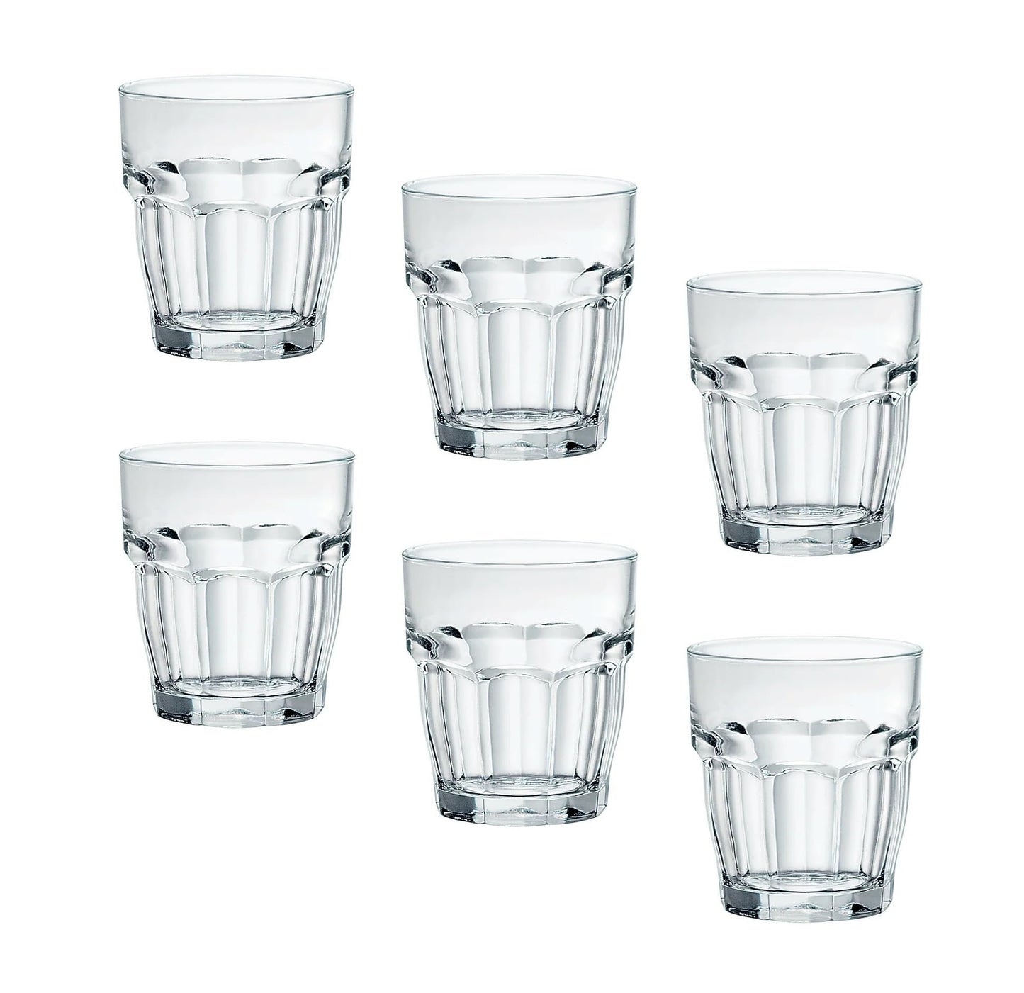 Bormioli Rocco Rock Bar Glasses, Set of 6