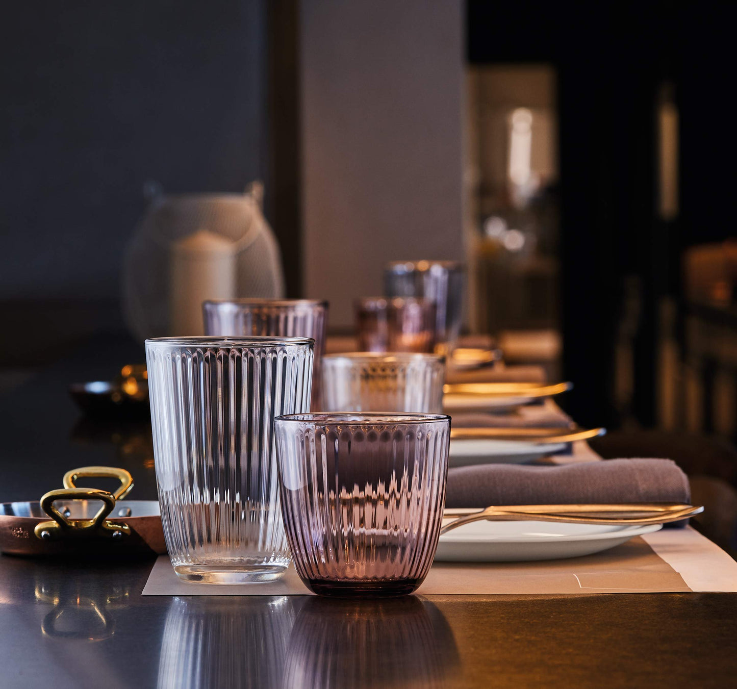 Bormioli Rocco Line Water Glass,Clear, 9.75 oz (Pack of 12)