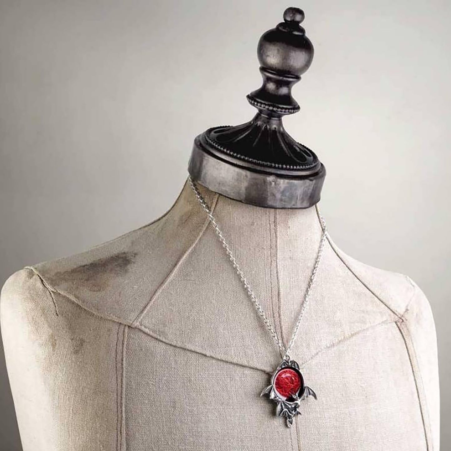 Blood Moon Pewter Pendant by Alchemy