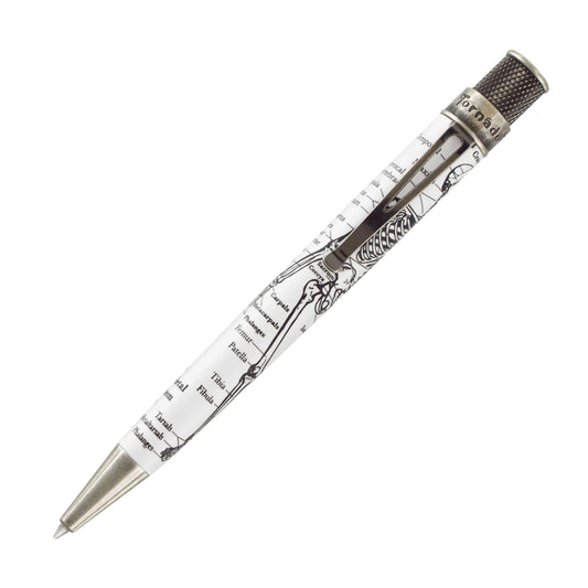 Retro 51 Tornado™ Vintage Metalsmith - Dr. Gray Skeleton Rollerball Pen