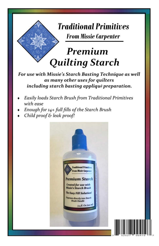 Traditional Primitives Premium Quilting Starch Paper Piecing, Varies