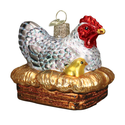 Old World Christmas Ornaments: Fireman Collection Glass Blown Ornaments for Christmas Tree