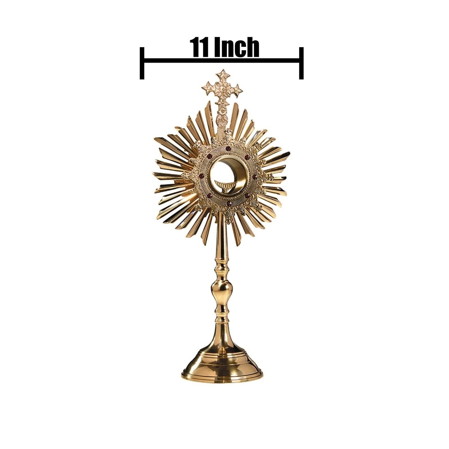 Cross Monstrance with Luna