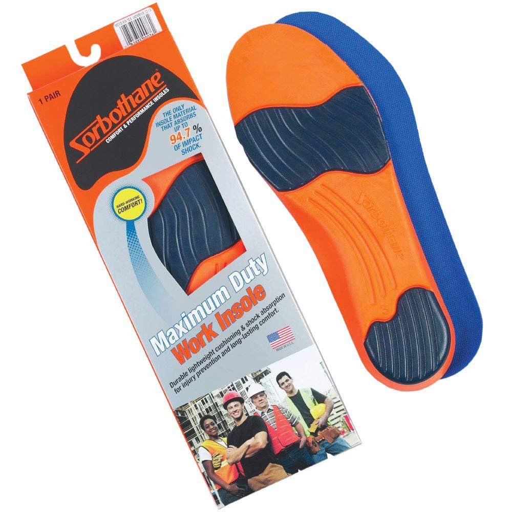 Sorbothane Maximum Duty Work Insoles #A